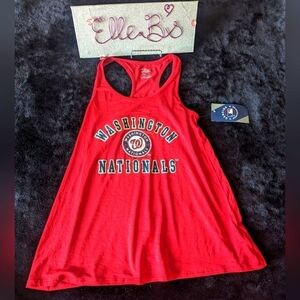 Girls Washington Nationals Tank L